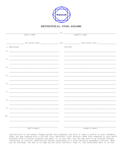 $1m - Betrothal